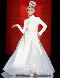 свадебные платья от кутюр осени-зимы 2012-2013 Gaultier