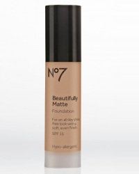 тональное средство Boots No 7 Beautifully Matte Foundation