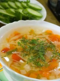 овощной суп при холецистите