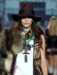 Головные уборы 2012 Dsquared