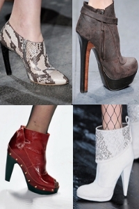 обувь модные тенденции 2010 