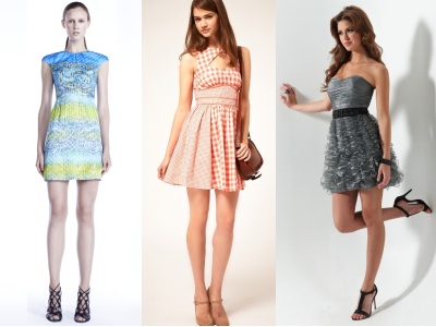 модные платья 2012