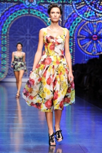 тренды весны лета 2012 Dolce Gabbana