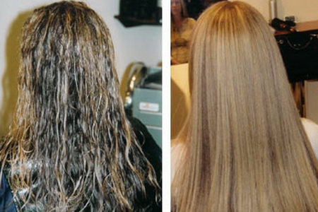 био выпрямление волос