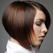 модные прически для тонких волос 2012