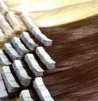 процедура ленточного наращивания волос дома