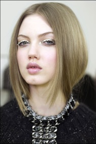 прически для тонких волос 2013-2014 Chanel