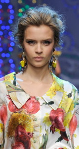 модный цвет волос 2012 dolce&gabbana