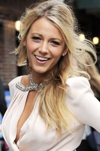 вечерний макияж для блондинок Blake Lively