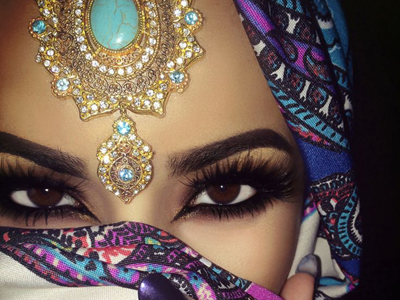 принципы арабского макияжа