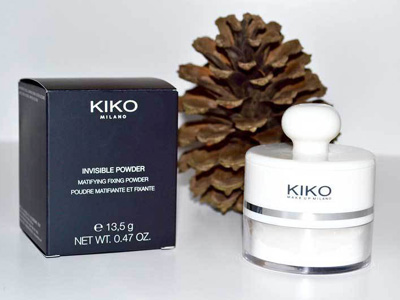 прозрачная фиксирующая пудра Kiko Milano