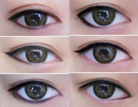 макияж маленькие миндалевидных глаз