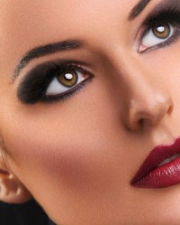 макияж глаз с использованием сурьмы