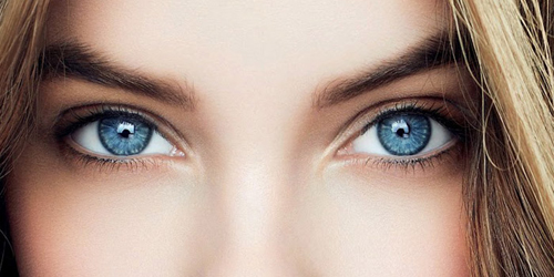 макияж для серо голубых глаз и цвет волос