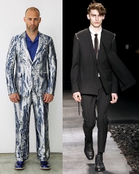 классический мужской костюм модные тенденции 2010