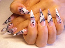 дизайн ногтей для вечеринок 2012