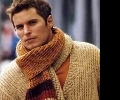 Модные мужские шарфы