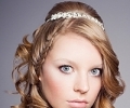 Свадебные украшения для волос - цветы и жемчуг