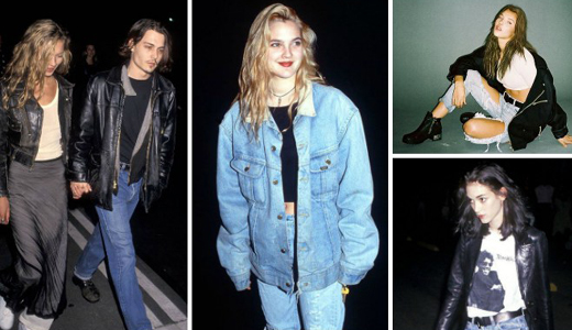 стиль гранж 1990-х годов в одежде