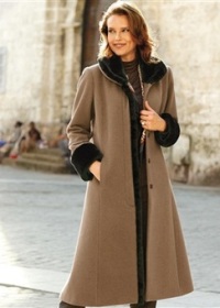 Драповое пальто: для зимы и осени 